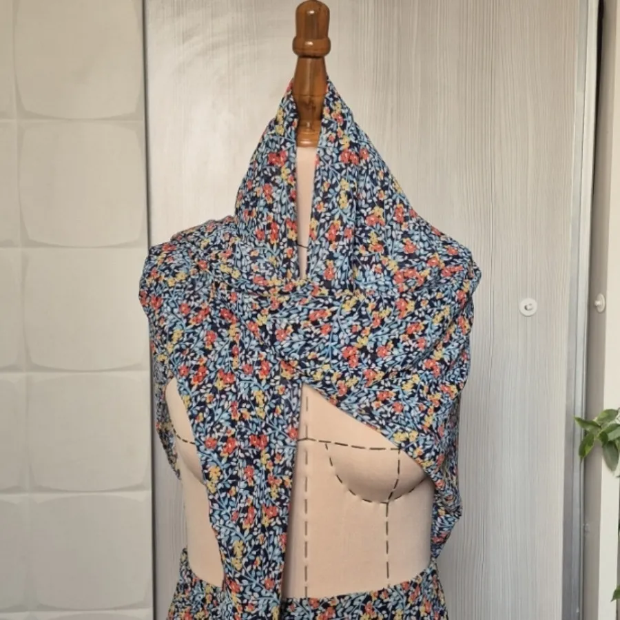 ست دامن و روسری