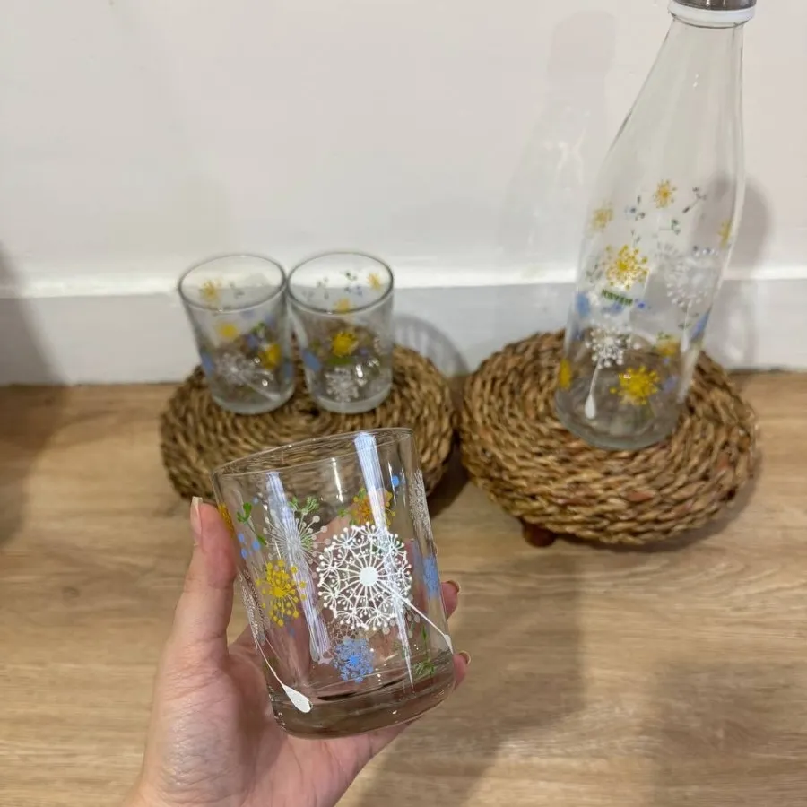 بطری آب و لیوان ست