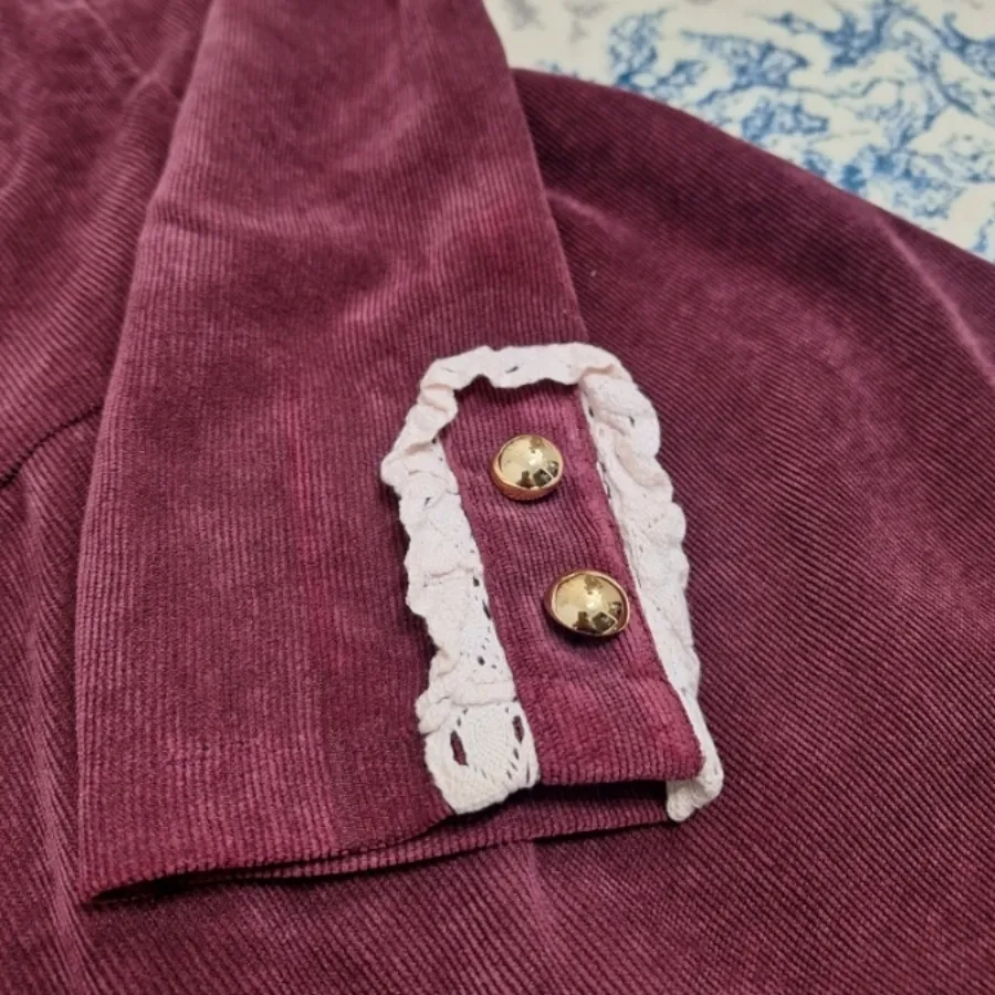 مانتو پیراهنی مخمل زرشکی