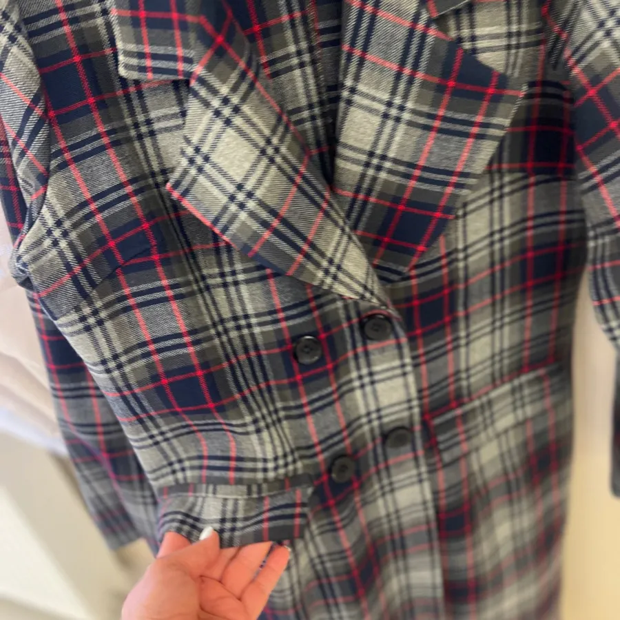 مانتو کتی یقه انگلیسی