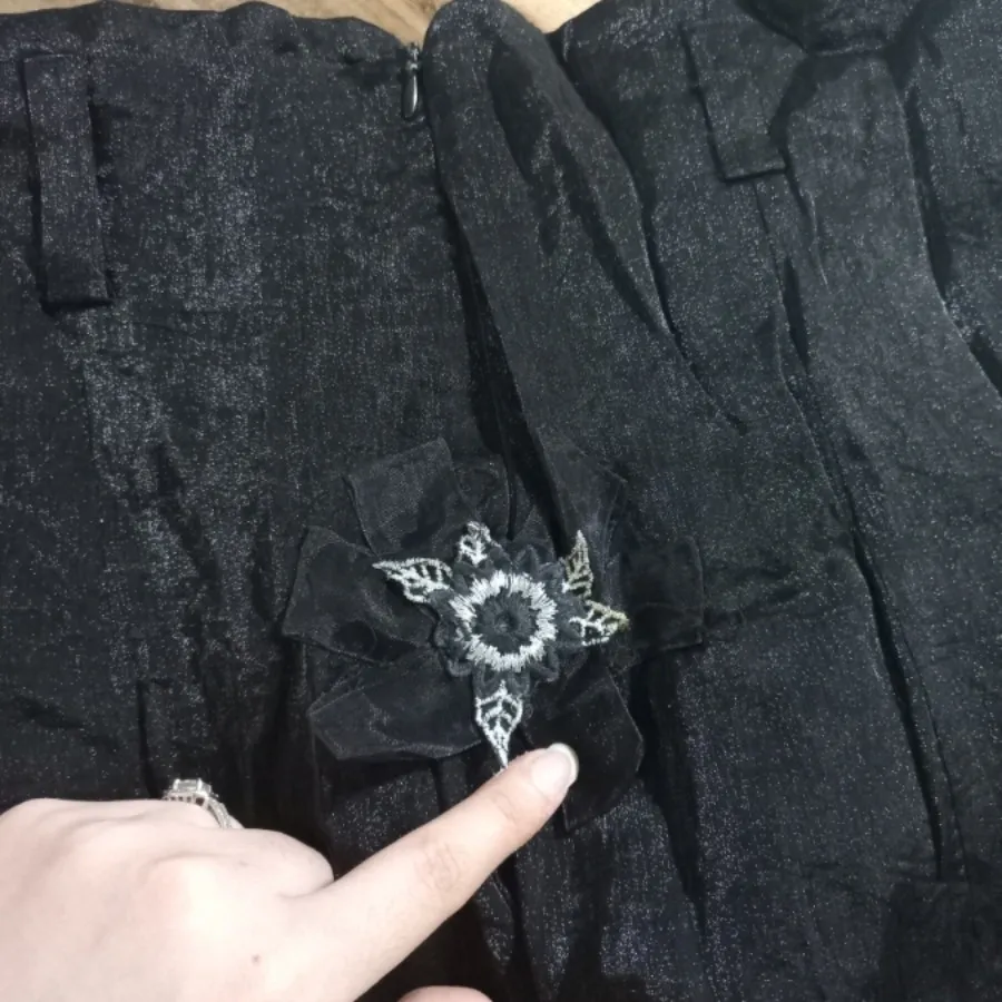 دامن مشکی بلند