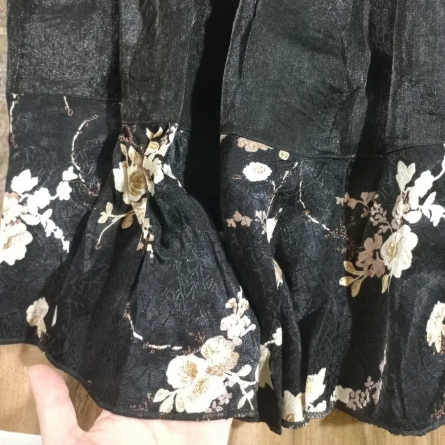 دامن مشکی بلند