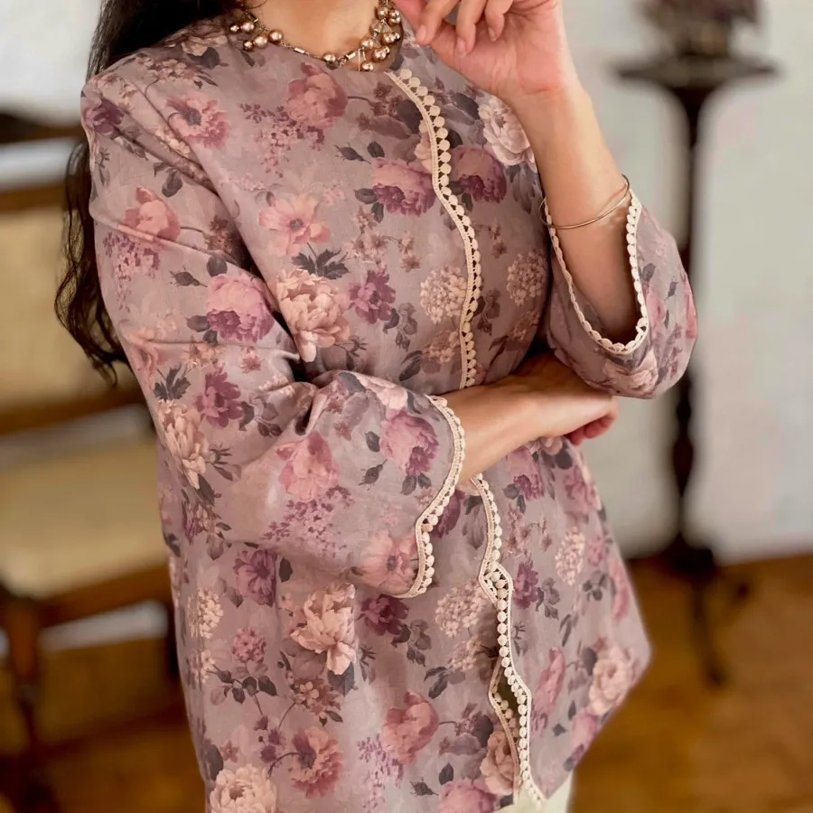 کت لینن بهاره