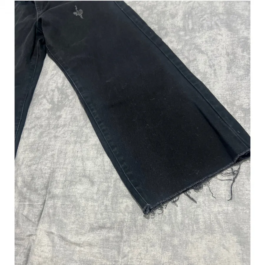 شلوار لی ذغالی