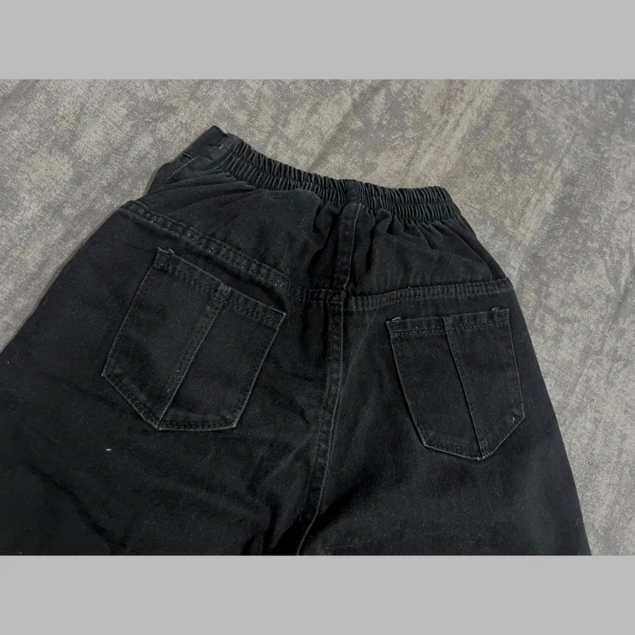 شلوار لی ذغالی