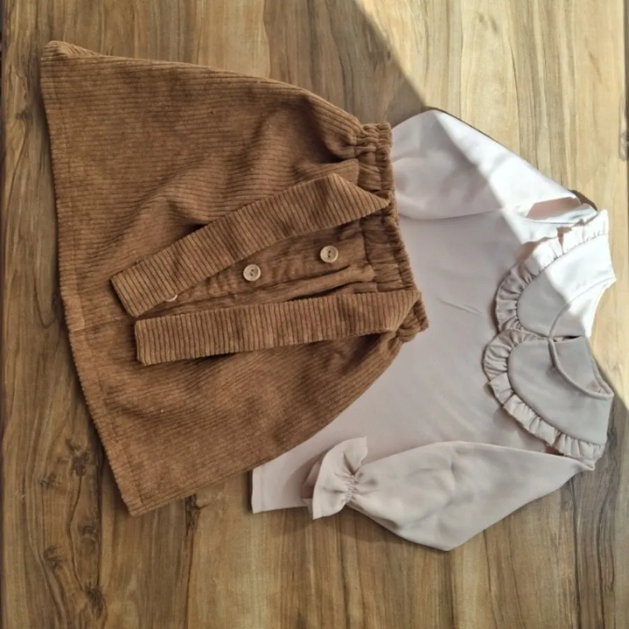 شومیز دامن دخترانه