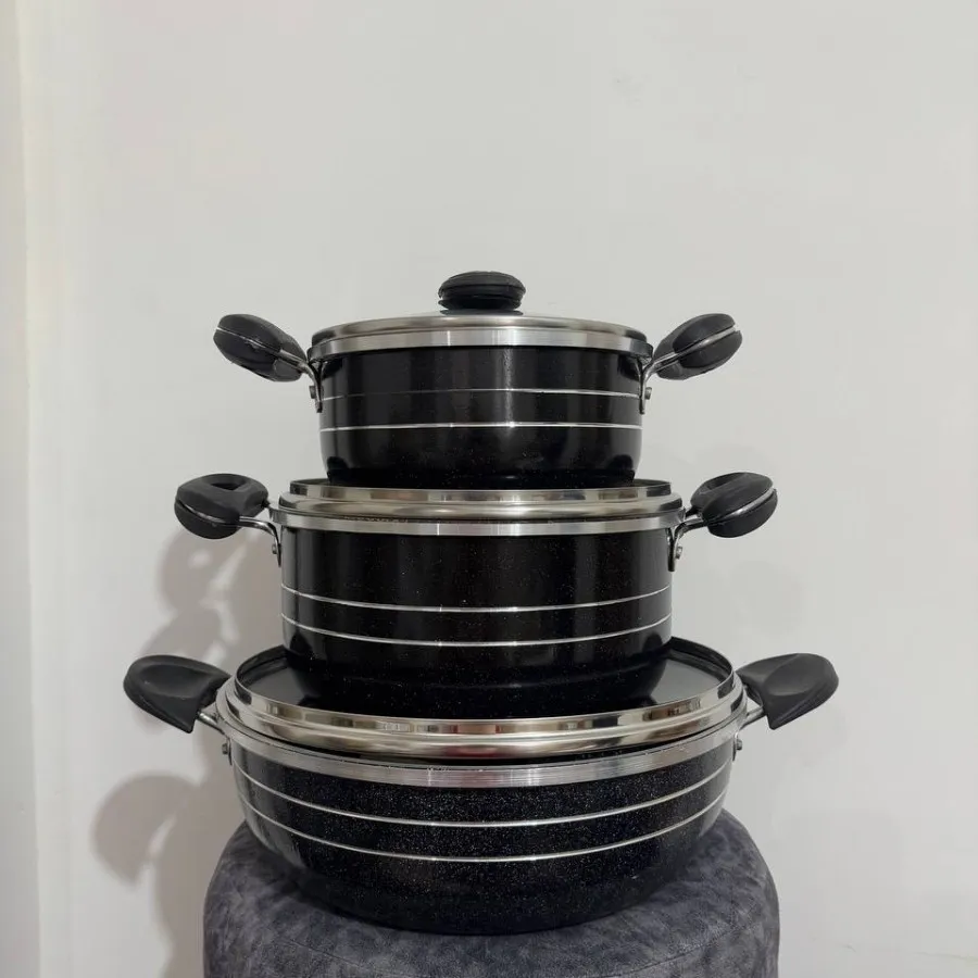 قابلمه گرانیت مشکی