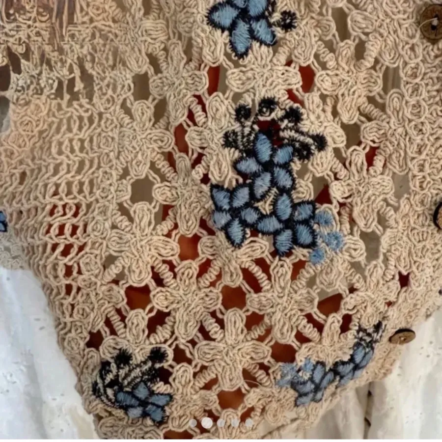 پیراهن خامه دوزی