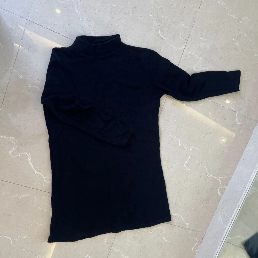 پیراهن بافت یقه ایستاده