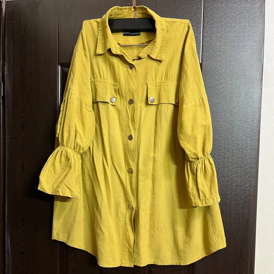 مانتو پیراهنی zara