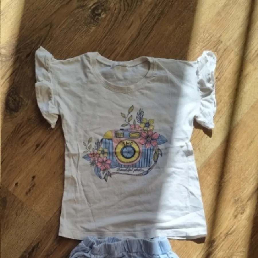 ست تیشرت و شلوارک دختران