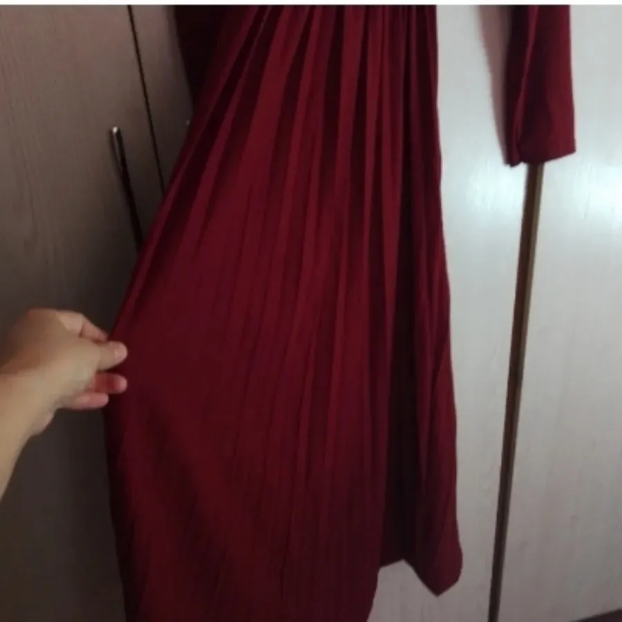 پیراهن کرپ کشی پلیسه