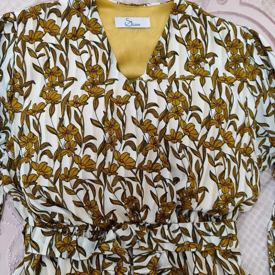 پیراهن حریر برندSizenترک