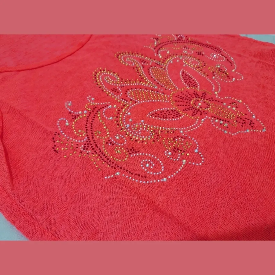 تاپ نازک نگین دار