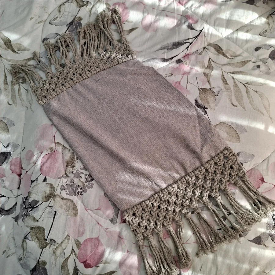 رومیزی مکرومه