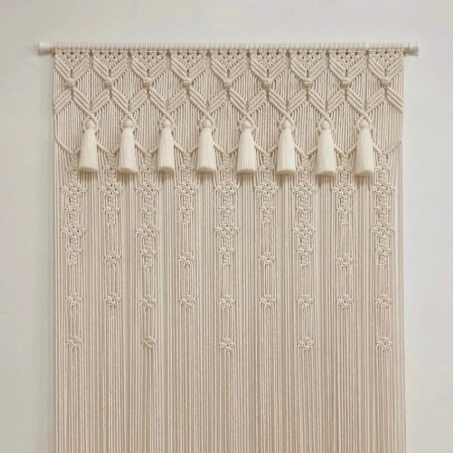 پرده مکرومه