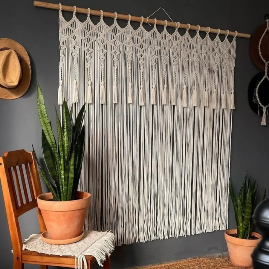 پرده مکرومه