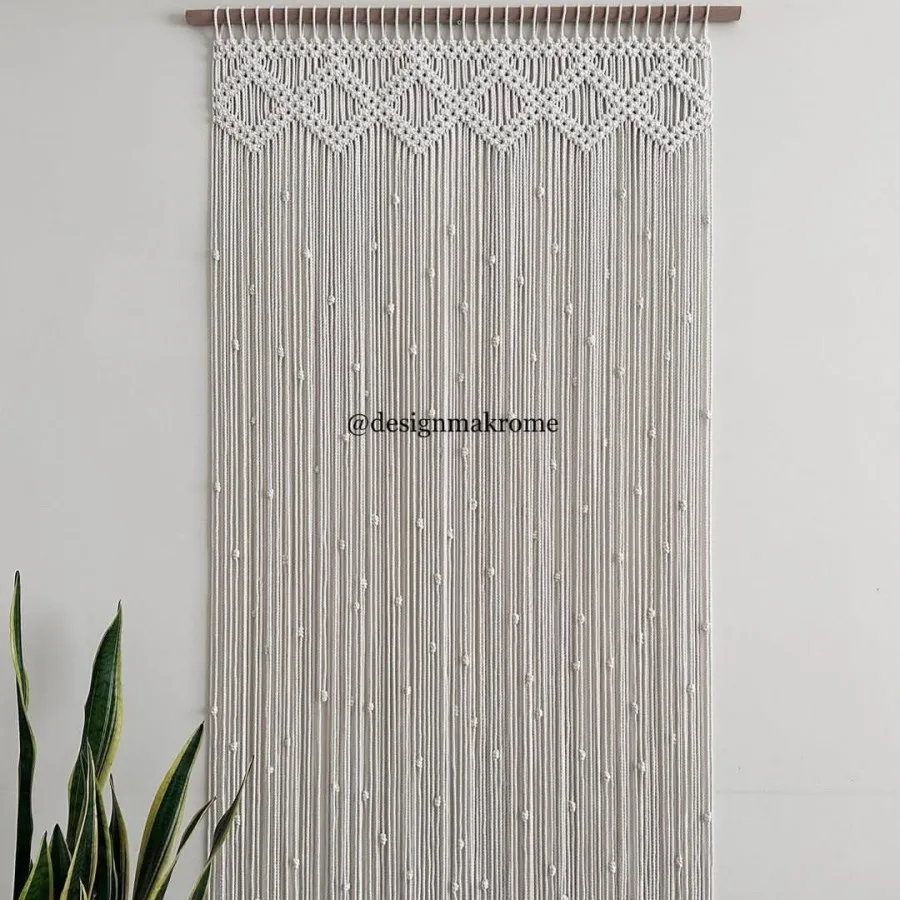 پرده مکرومه