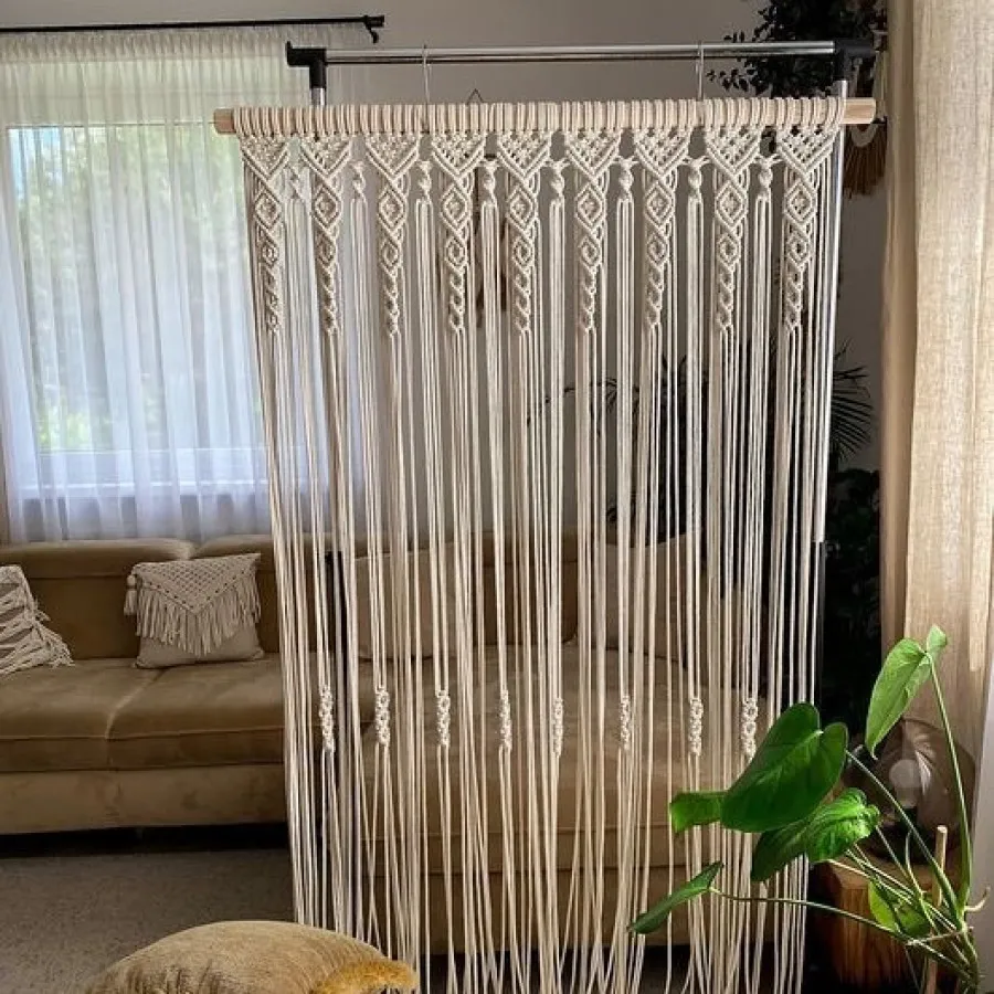 پرده مکرومه