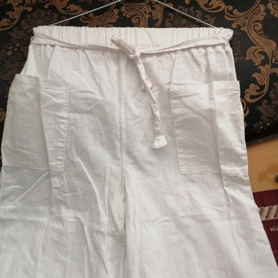 شلوار بگ 100درصد نخ