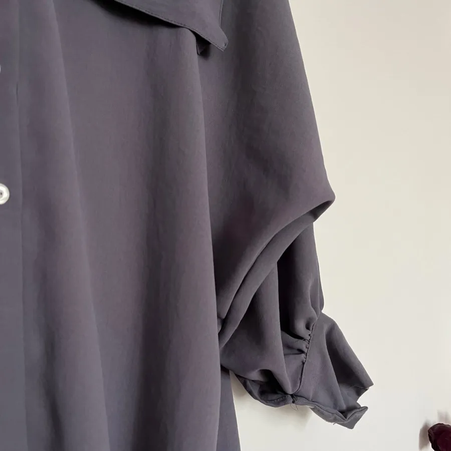 مانتو دانشجویی طوسی