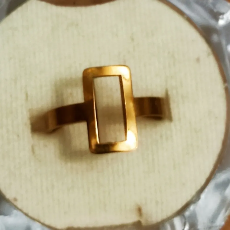 انگشتر استیل  کپی طلا