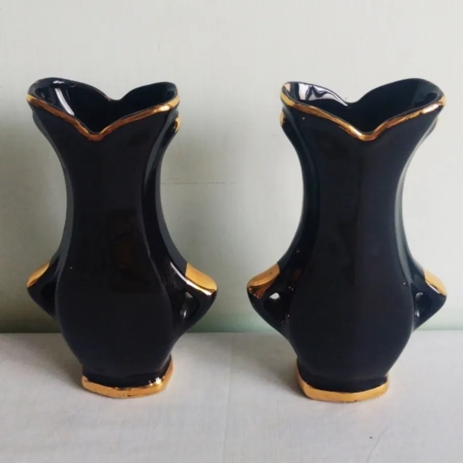 گلدان سرمه ای خارجی