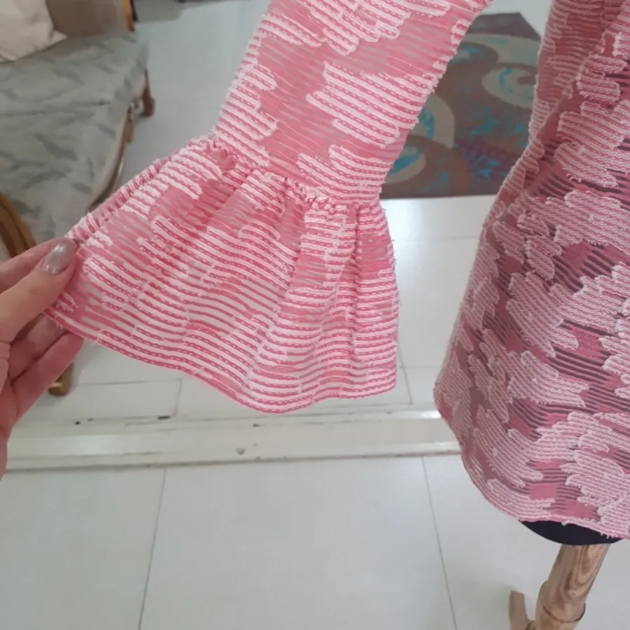 مانتو تور صورتی