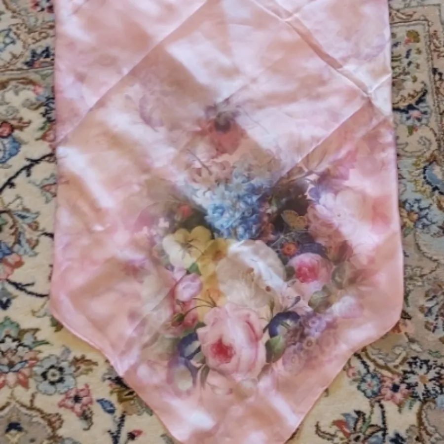 روسری ساتن ابریشم