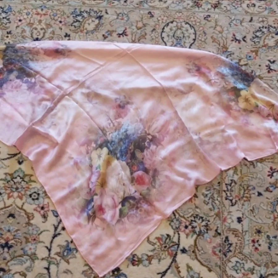روسری ساتن ابریشم