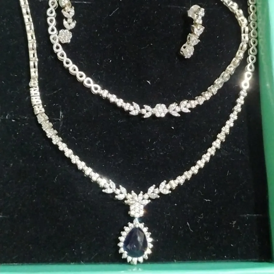 سرویس نقره جواهری925