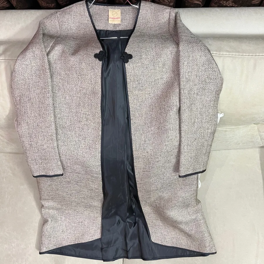 مانتو حصیری نسکافه ای