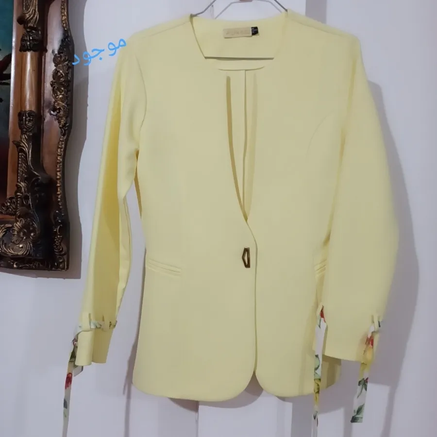 کت ترند رنگ زرد کره ای