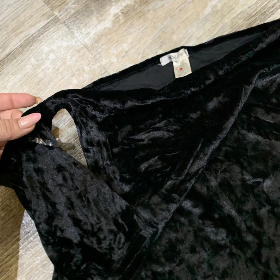 پیراهن مخمل خارجی