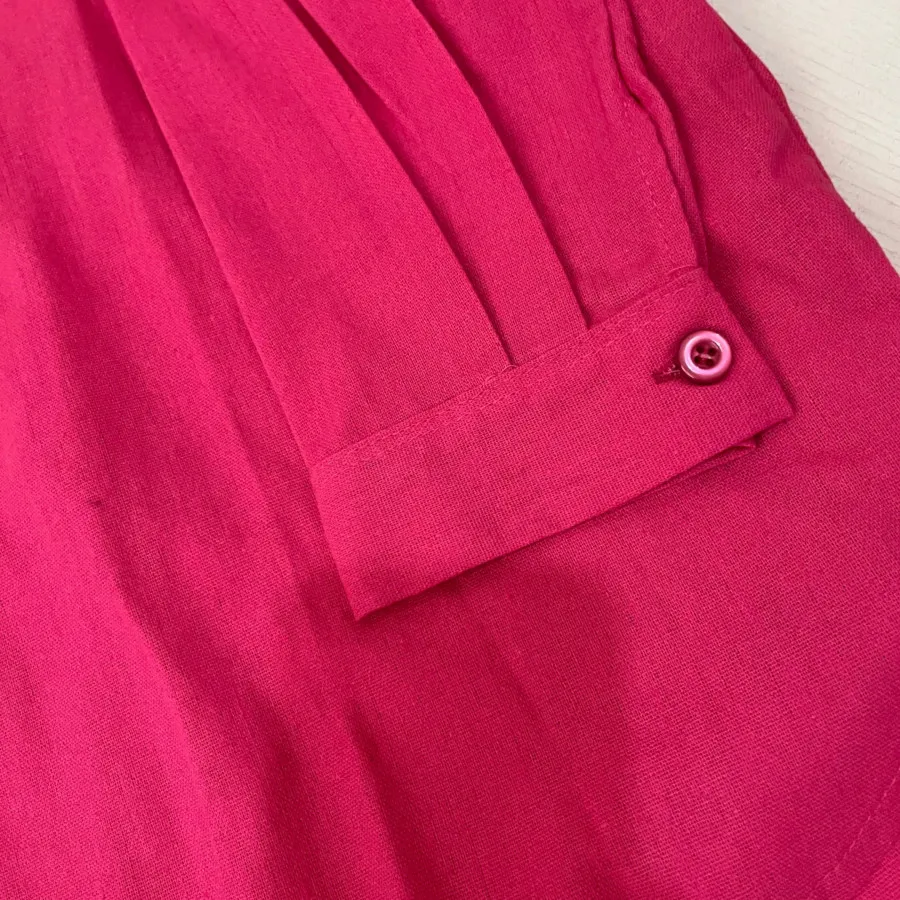 شمیز کتان سرخابی