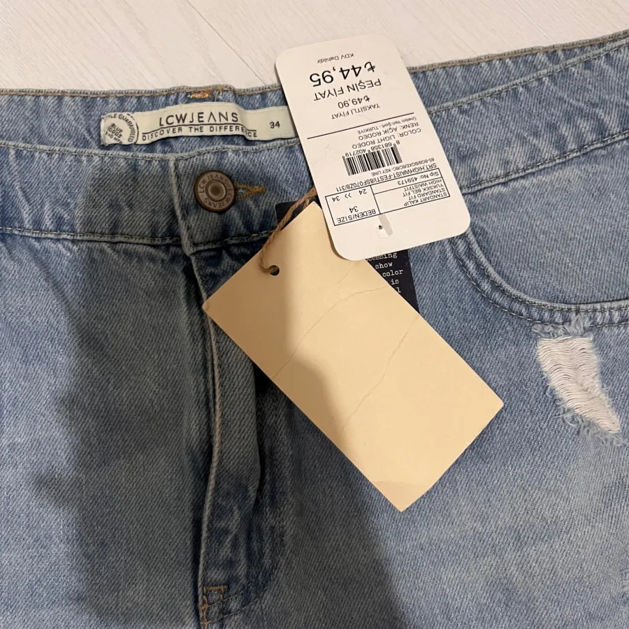 شلوارک جین السی وایکیکی