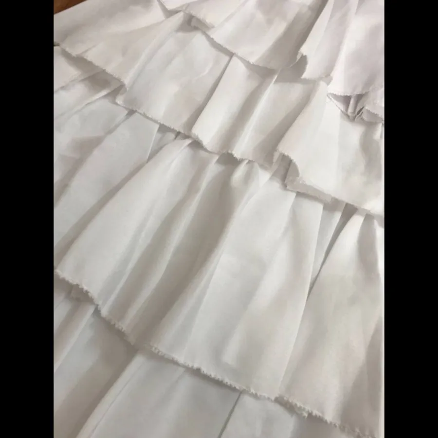 ژپون لباس عروس شیفون دامن