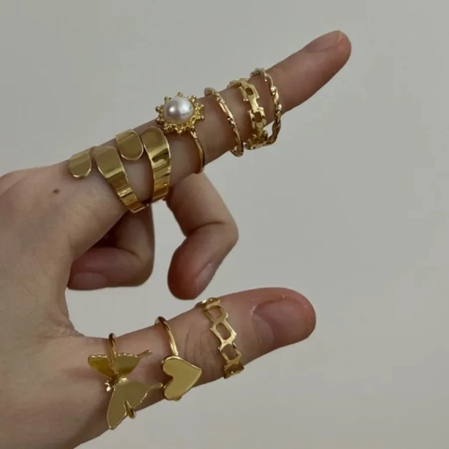 پک انگشتر مجموعه 8 عددی