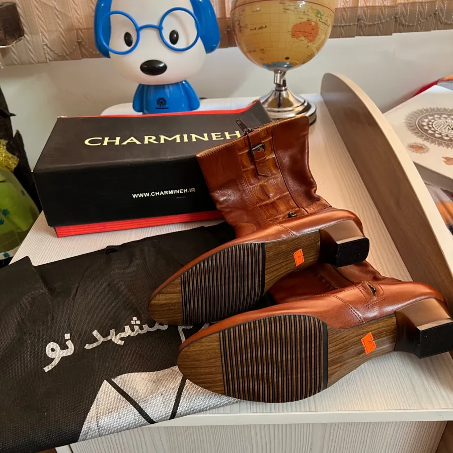 بوت نوین چرم