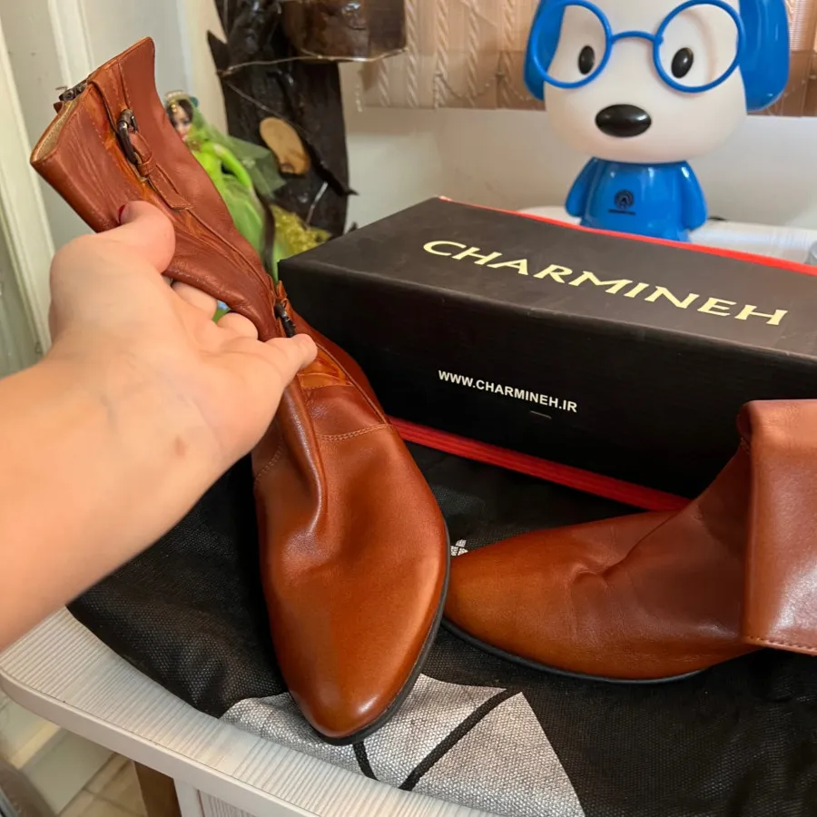 بوت نوین چرم