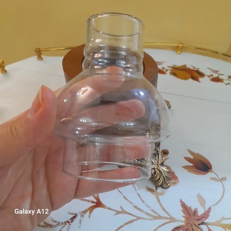 جاشمعی پایه چوبی فانوسی