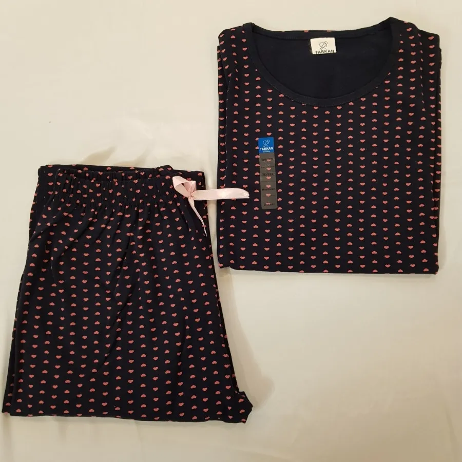 ست تیشرت و شلوار طرح دار