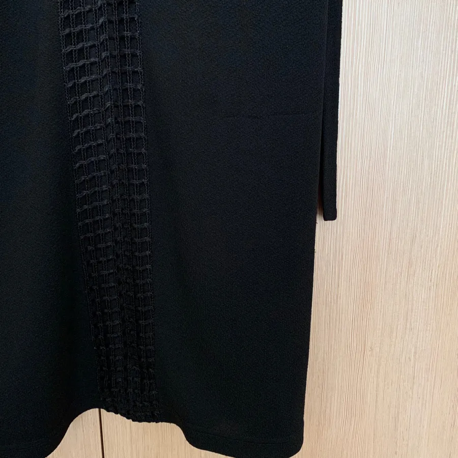 مانتو کرپ بلند نخی