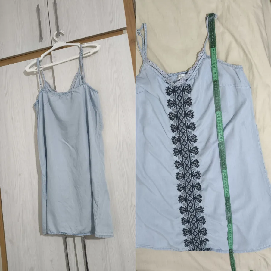 پیراهن کوتاه جین کد 50