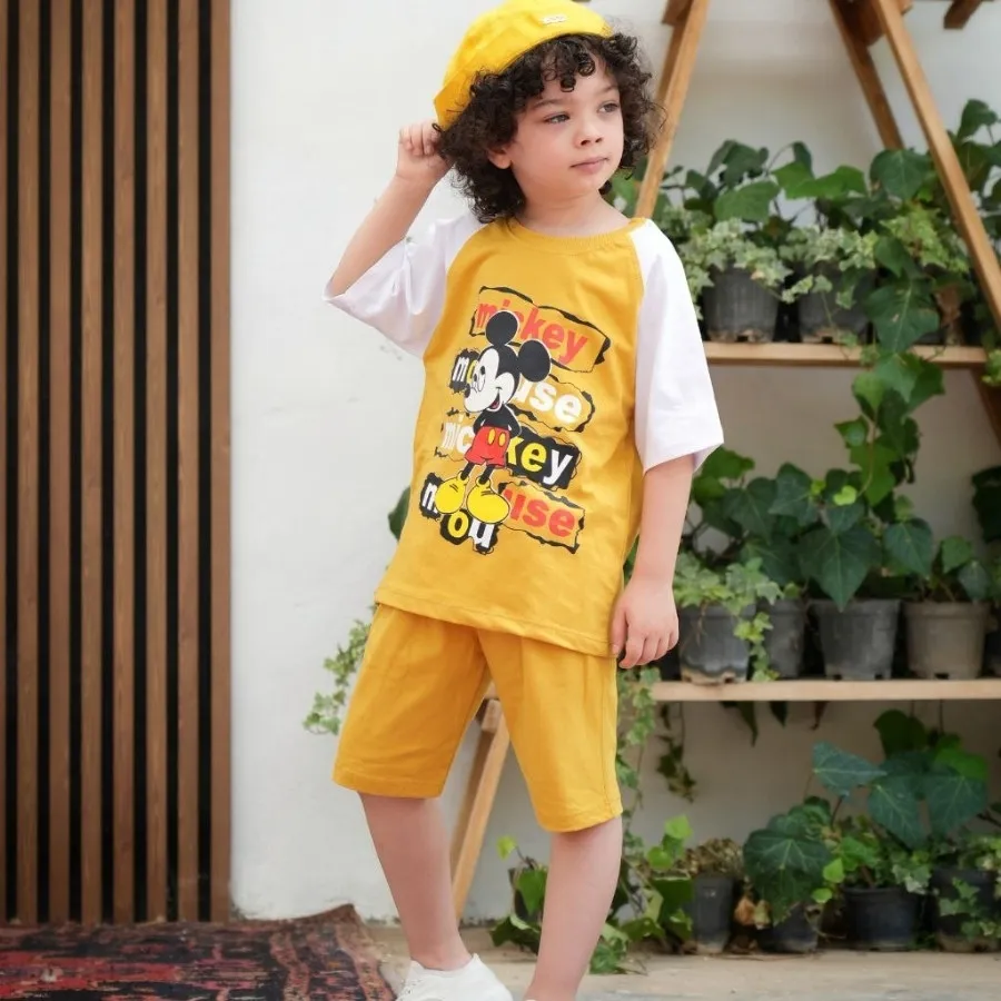 تیشرت شلوارک قواره دار