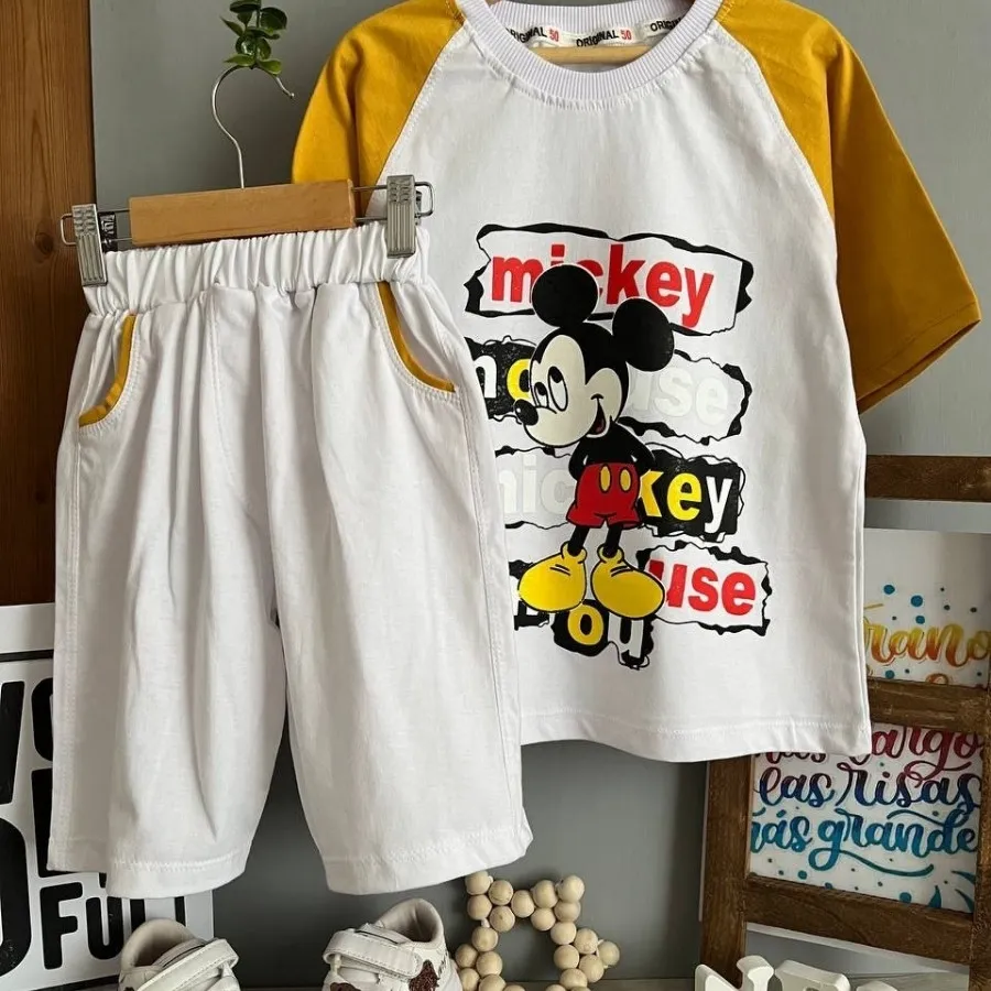 تیشرت شلوارک قواره دار