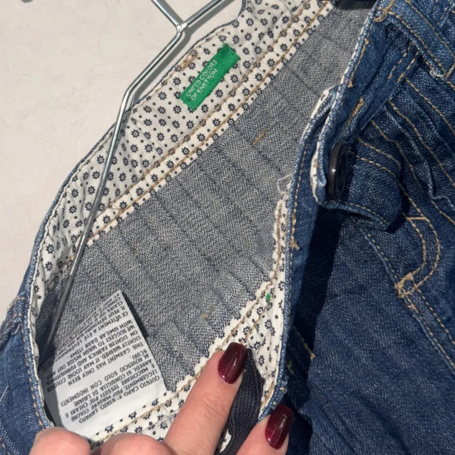 دامن جین کوتاه خارجی