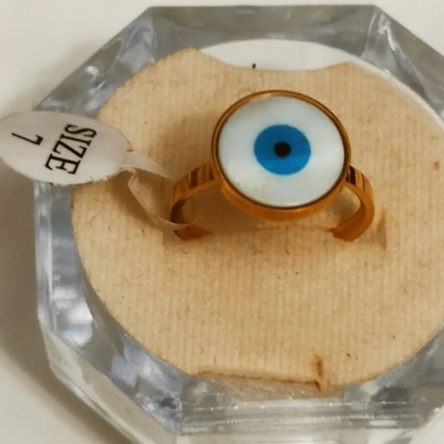 انگشتر چشم نظر سایز7