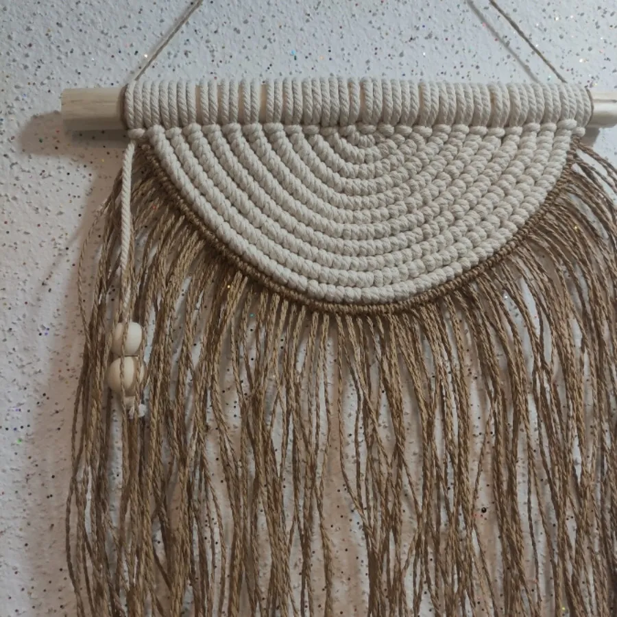 دیوارکوب مکرومه و رافیا