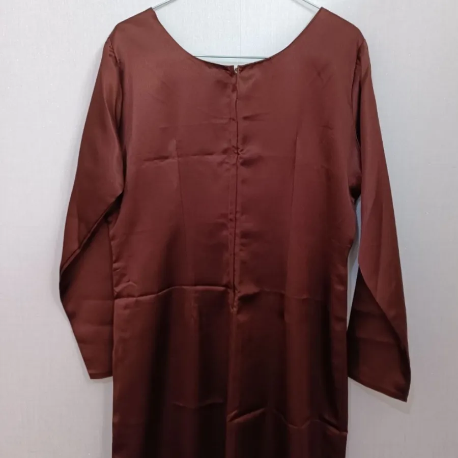 پیراهن ساتن مجلسی